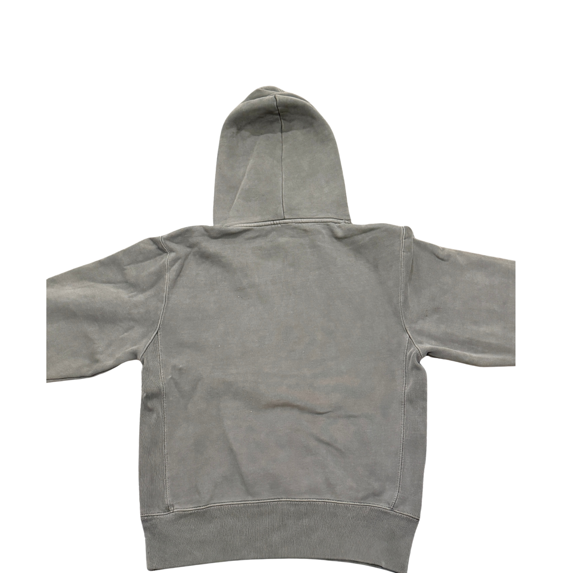 Charcoal Grey Hoodie (Front Print) - PEACE Collection