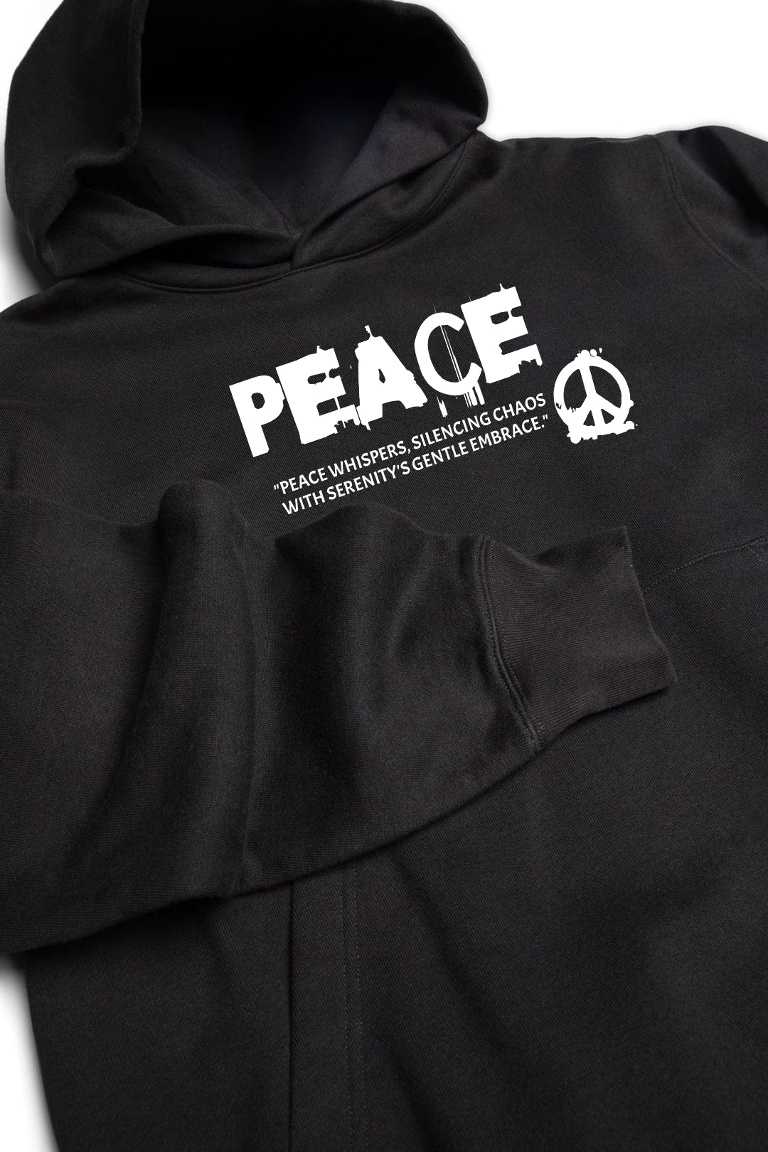 Black Hoodie - Peace Collection (Pre-Order)